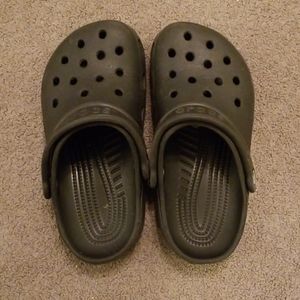 Kids Crocs Black sz 1/3